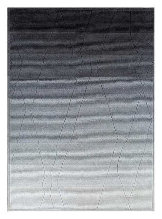 Wool Rug - 300 x 240 cm - dark grey