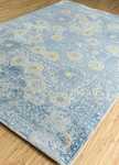 Wool Rug - 300 x 240 cm - light blue