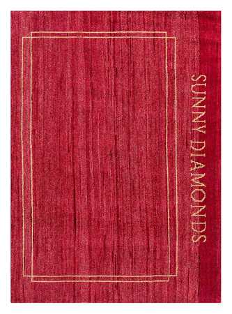 Wool Rug - 158 x 100 cm - red