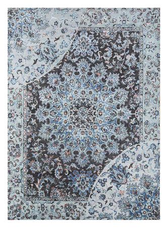 Wool Rug - 300 x 240 cm - sky blue