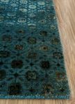 Wool Rug - 300 x 240 cm - petrol blue