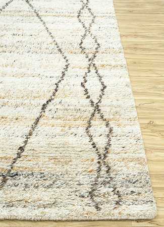 Rug - 240 x 150 cm - white