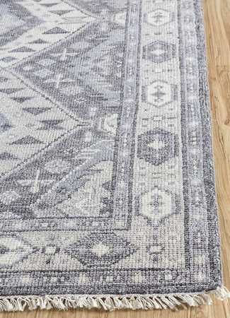 Wool Rug - 300 x 200 cm - grey