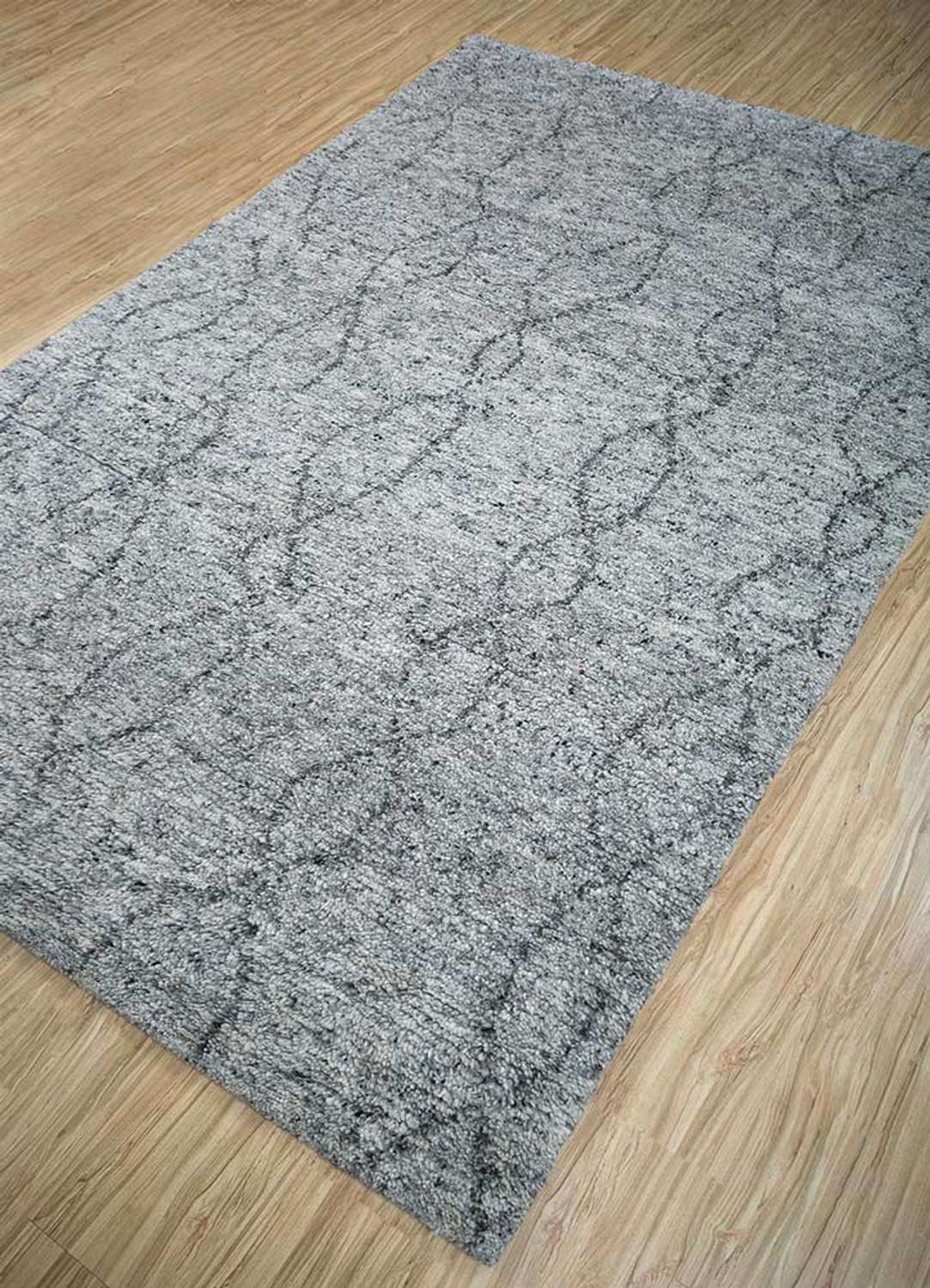 Wool Rug - 240 x 150 cm - light grey