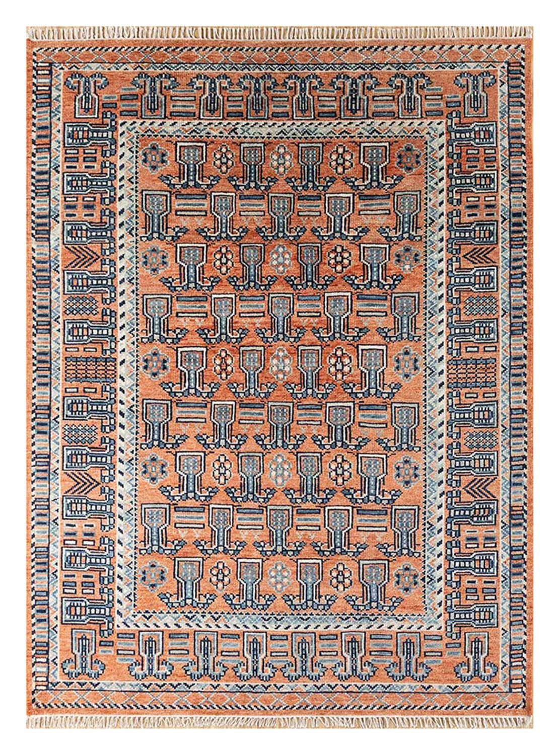 Wool Rug - 300 x 240 cm - light red