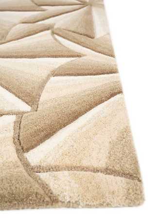 Wool Rug - 240 x 150 cm - gold