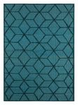 Wool Rug - 240 x 150 cm - sea blue