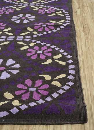 Rug - 270 x 180 cm - purple