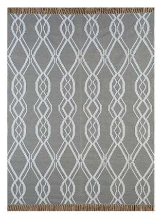 Wool Rug - 240 x 150 cm - light grey