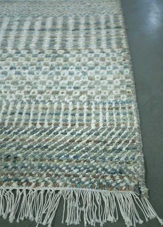 Wool Rug - 570 x 450 cm - sky blue