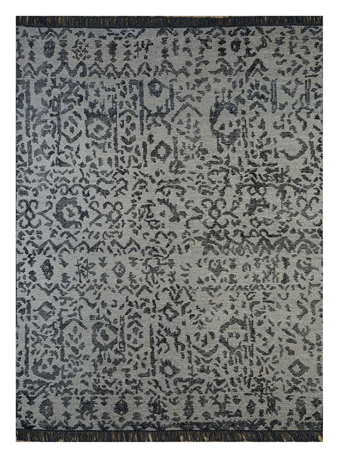 Wool Rug - 300 x 150 cm - dark grey