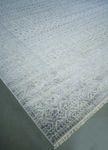 Wool Rug - 435 x 360 cm - light blue