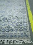 Wool Rug - 435 x 360 cm - light blue