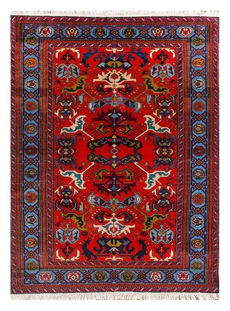 Oriental Rug - 195 x 120 cm - multicolored