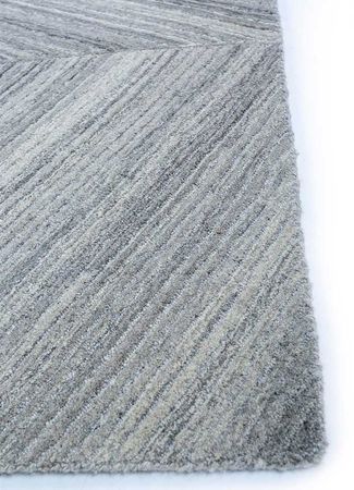 Wool Rug - 240 x 150 cm - light grey