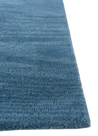 Wool Rug - 270 x 180 cm - dark blue