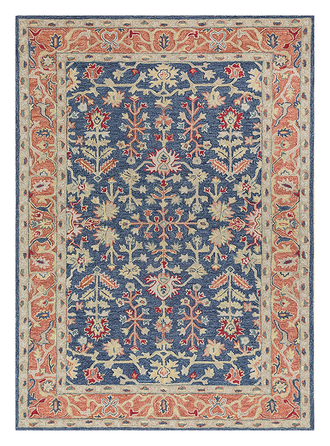 Wool Rug - 300 x 240 cm - multicolored