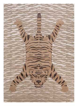 Wool Rug - 270 x 180 cm - beige