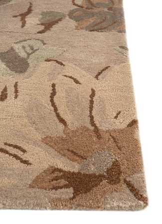 Wool Rug - 240 x 150 cm - dark beige