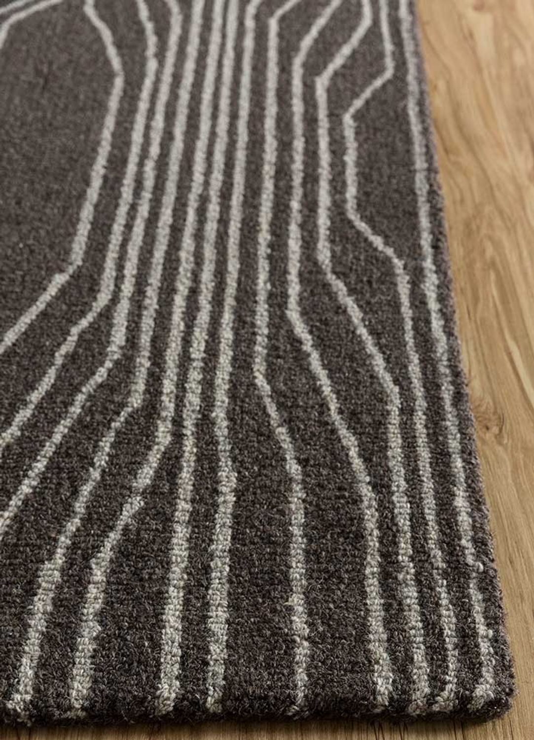 Wool Rug - 240 x 150 cm - taupe