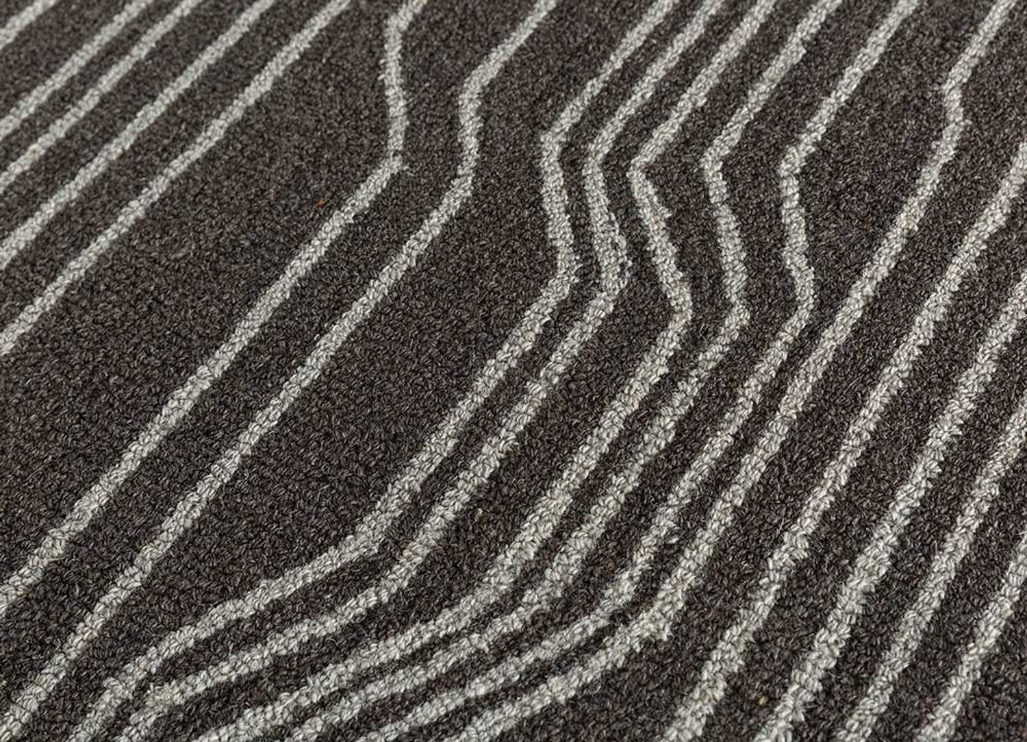 Wool Rug - 240 x 150 cm - taupe