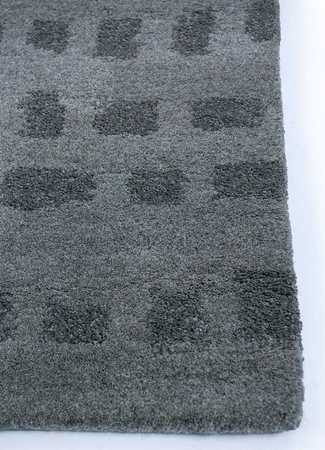 Wool Rug - 240 x 150 cm - grey