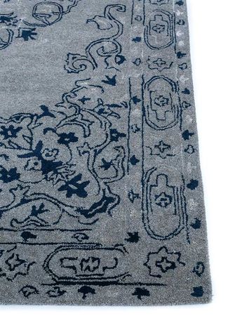 Wool Rug - 240 x 150 cm - grey