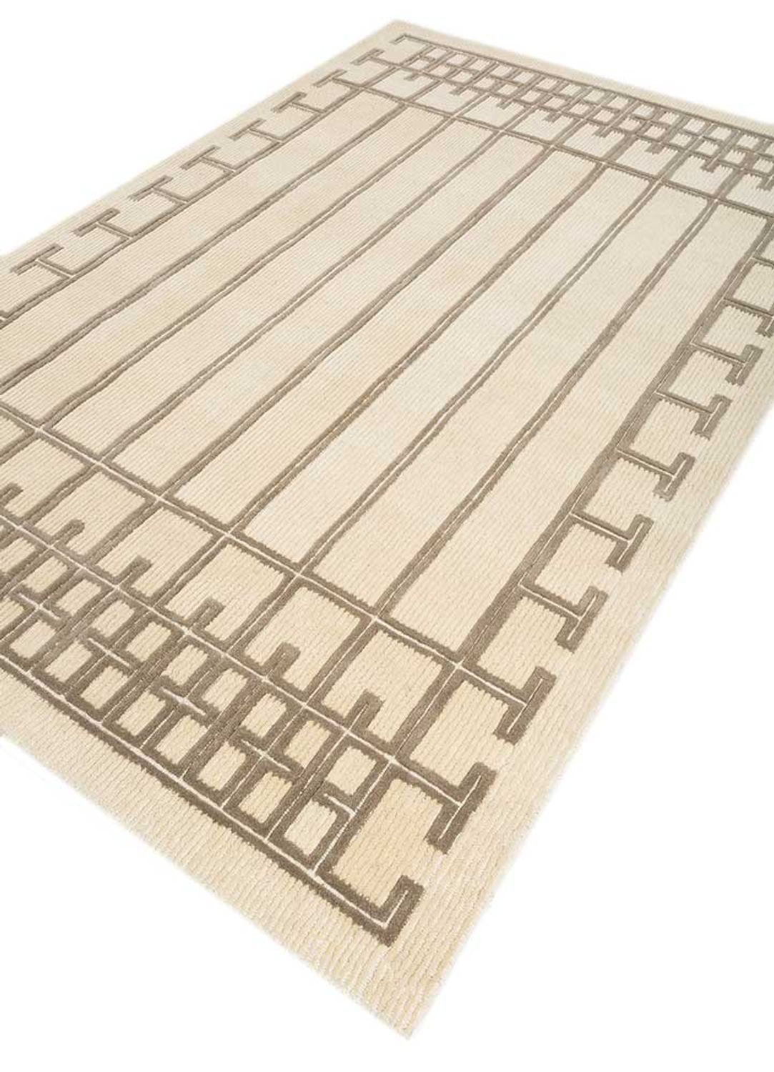 Wool Rug - 270 x 180 cm - light beige