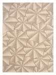 Wool Rug - 240 x 150 cm - gold