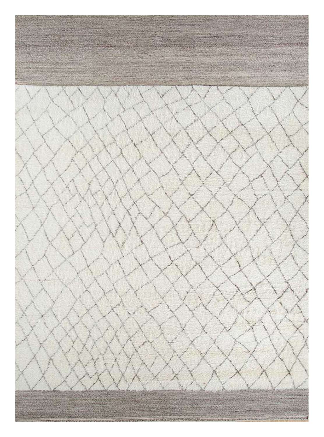 Wool Rug - 300 x 240 cm - white