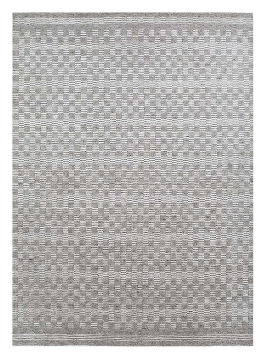 Wool Rug - 300 x 240 cm - light grey