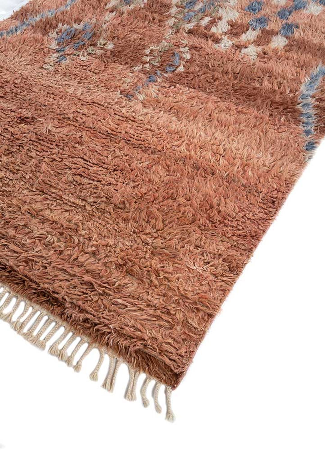 Wool Rug - 270 x 180 cm - light red