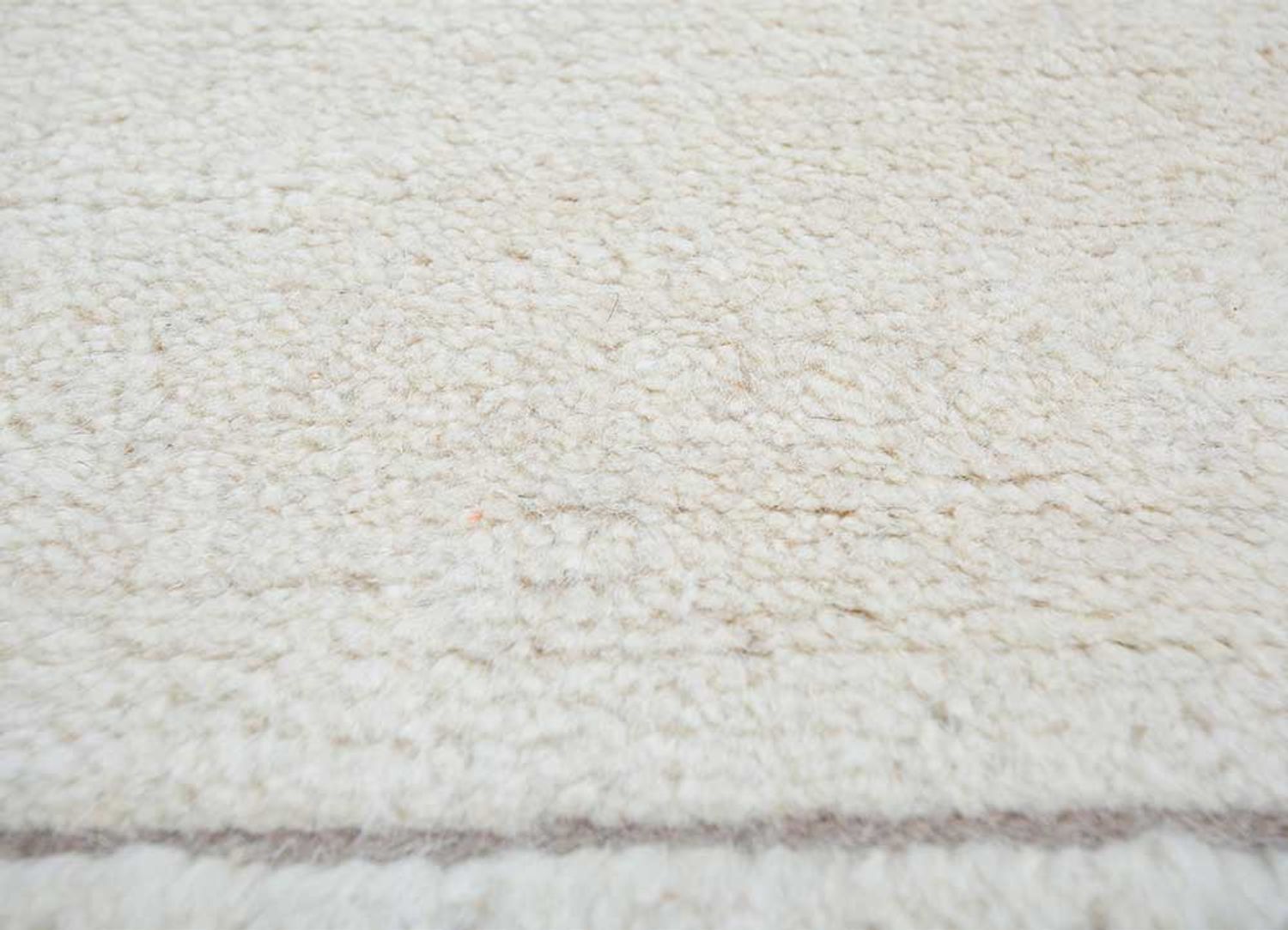 Wool Rug - 300 x 255 cm - light grey