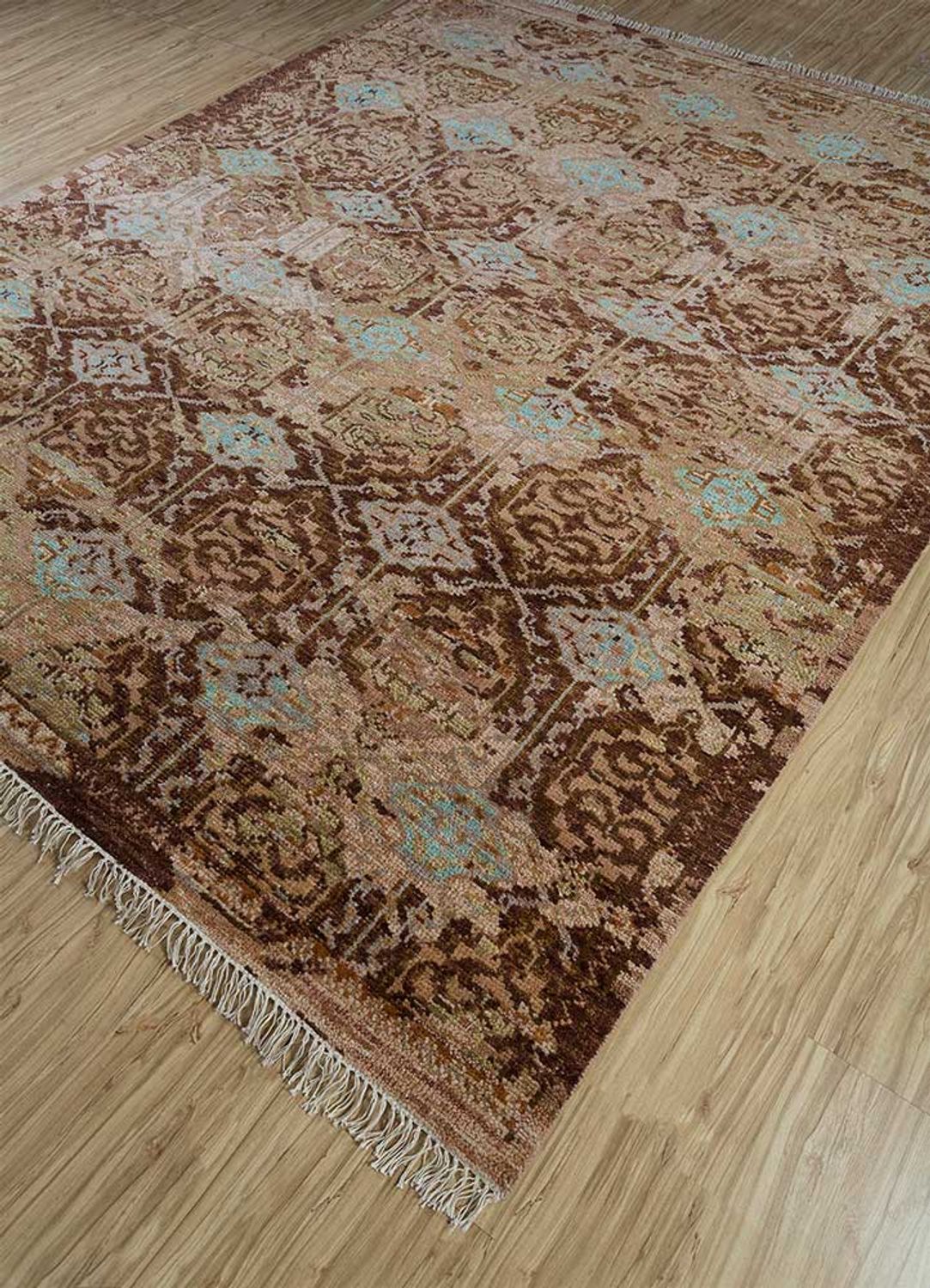 Wool Rug - 300 x 240 cm - dark beige