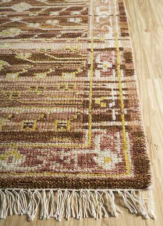 Wool Rug - 300 x 240 cm - dark beige