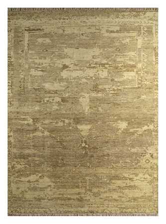 Wool Rug - 300 x 240 cm - dark beige