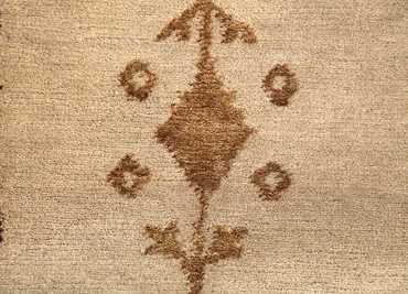 Wool Rug - 270 x 180 cm - dark beige