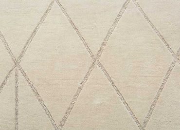 Wool Rug other shape  - 300 x 200 cm - light grey