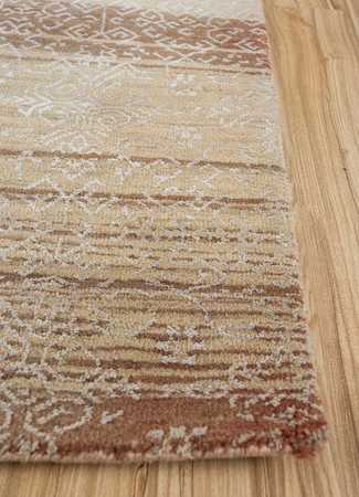 Wool Rug - 300 x 240 cm - dark beige