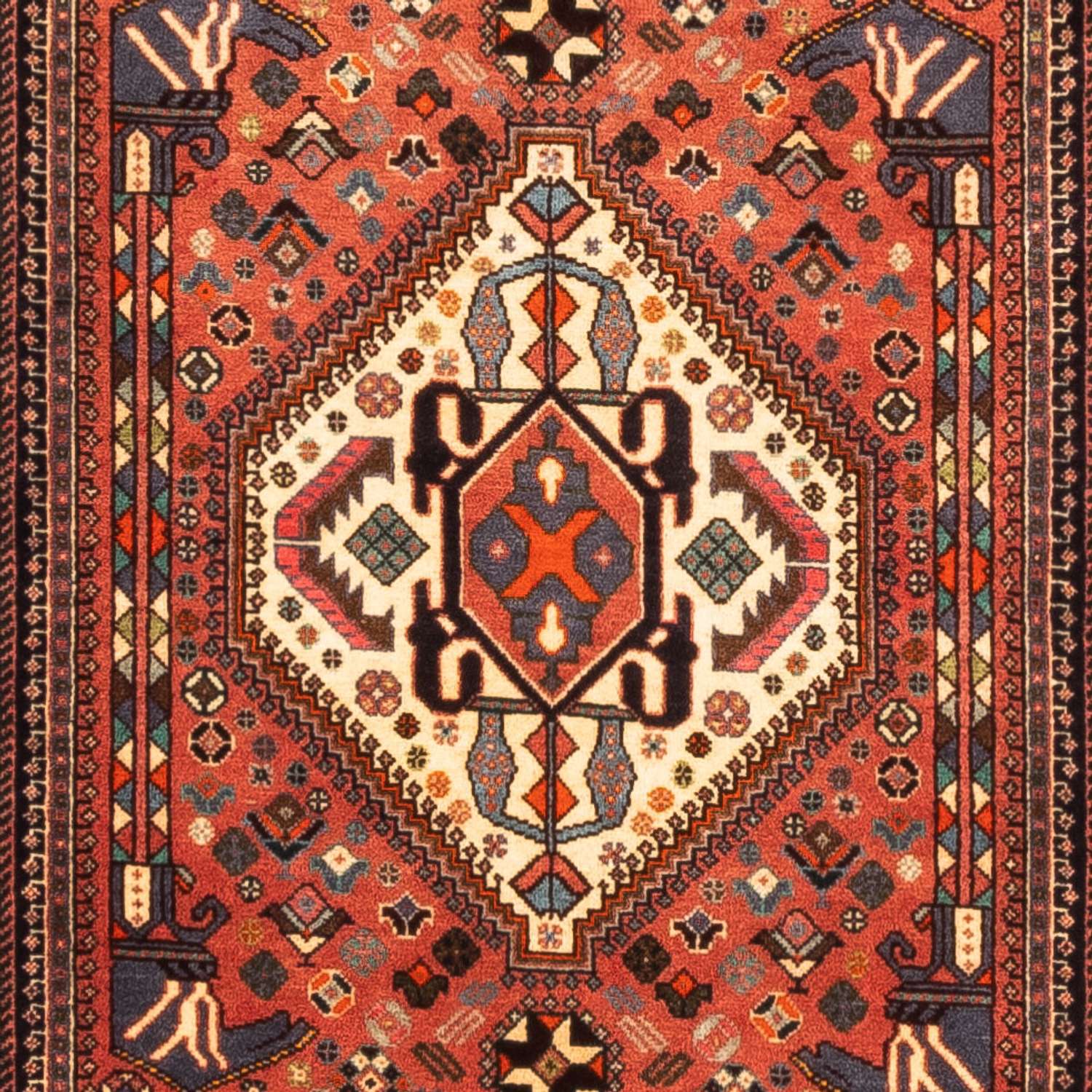 Runner Perser Rug - Nomadic - 298 x 80 cm - red