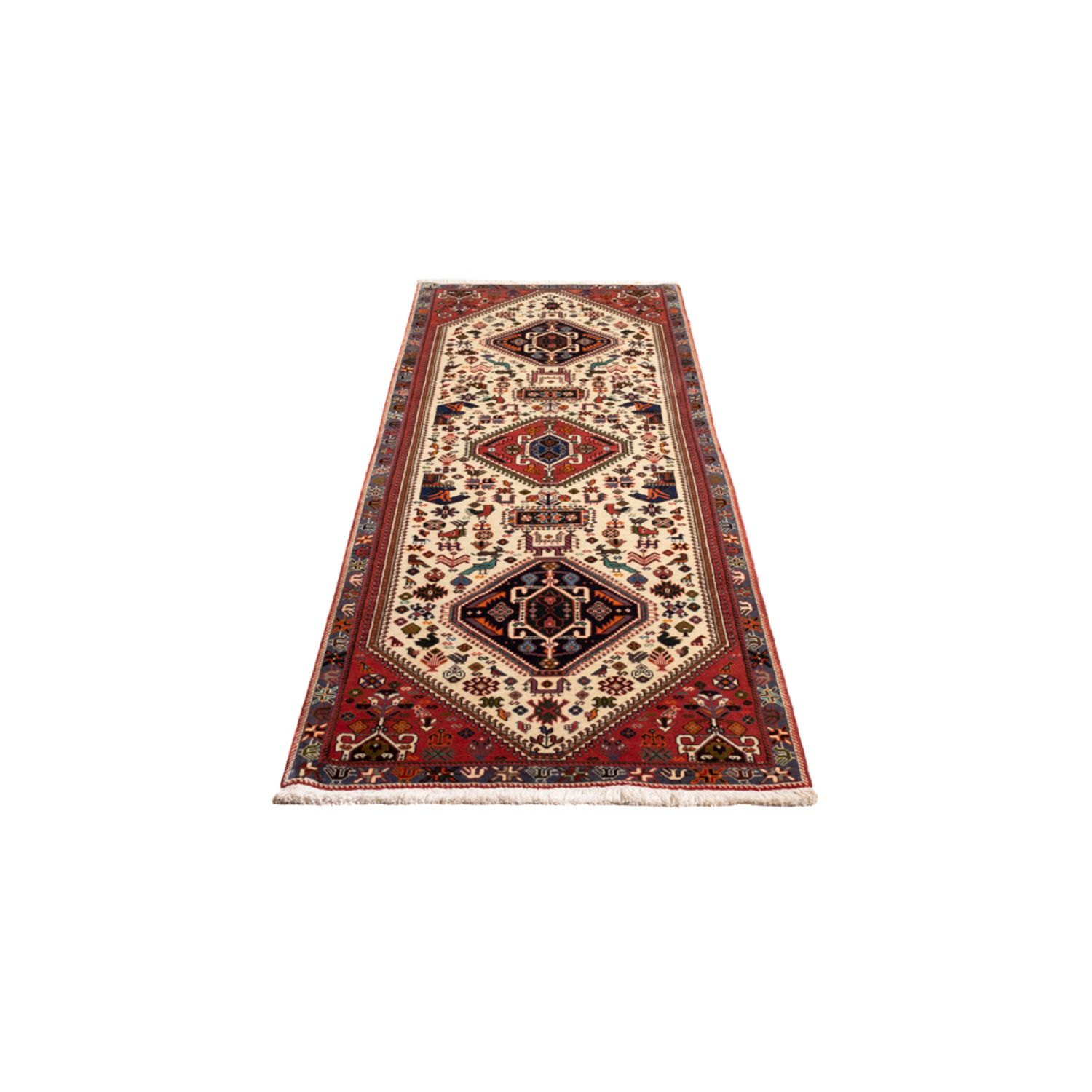 Runner Perser Rug - Nomadic - 250 x 77 cm - cream