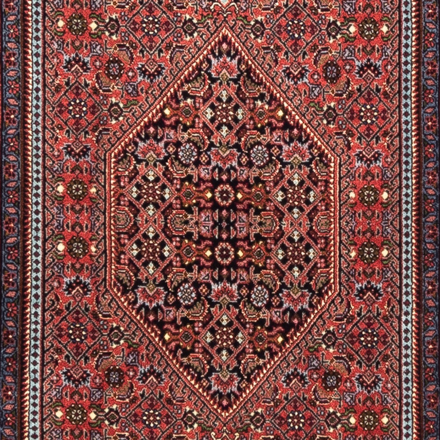 Runner Perser Rug - Bidjar - 230 x 74 cm - red