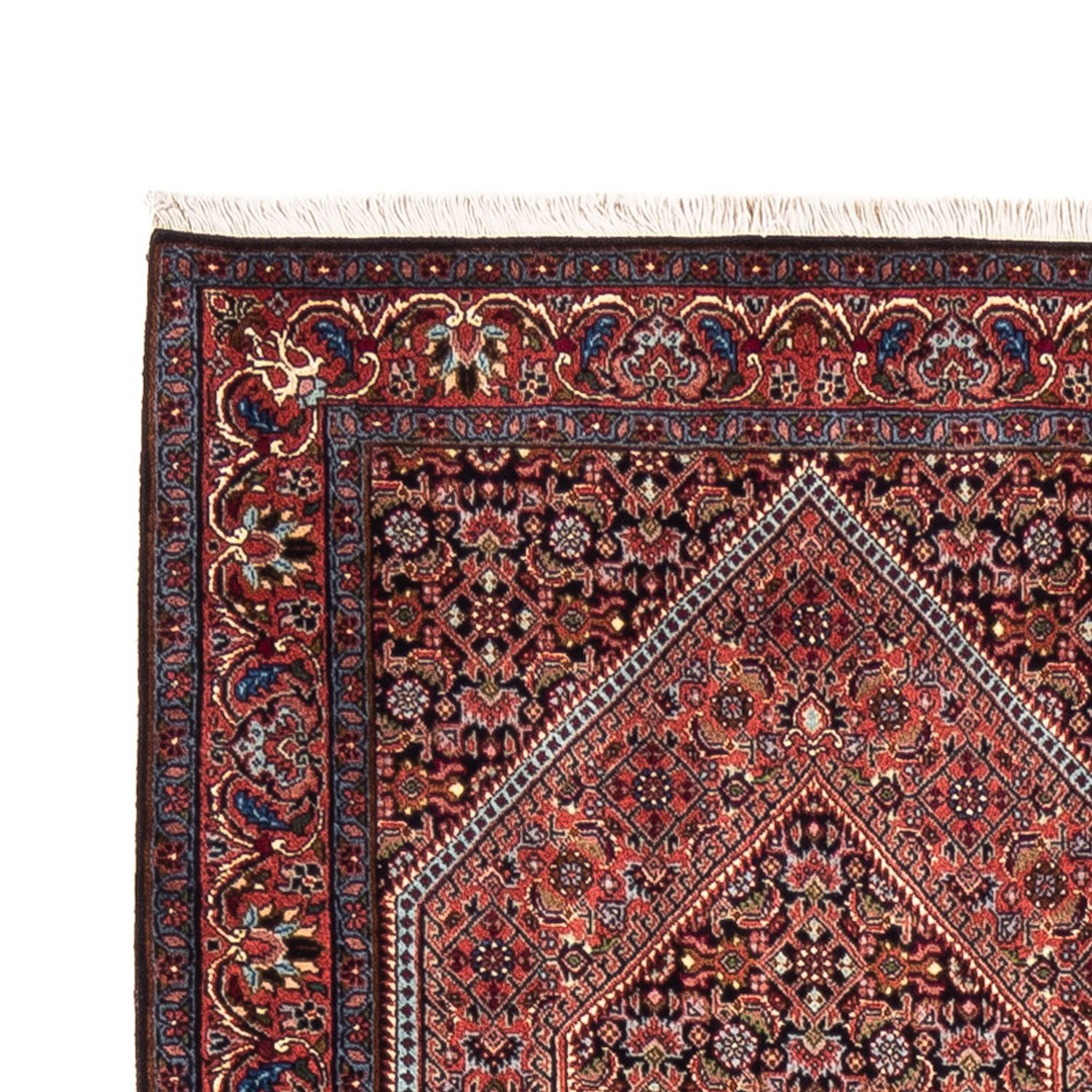 Runner Perser Rug - Bidjar - 230 x 74 cm - red