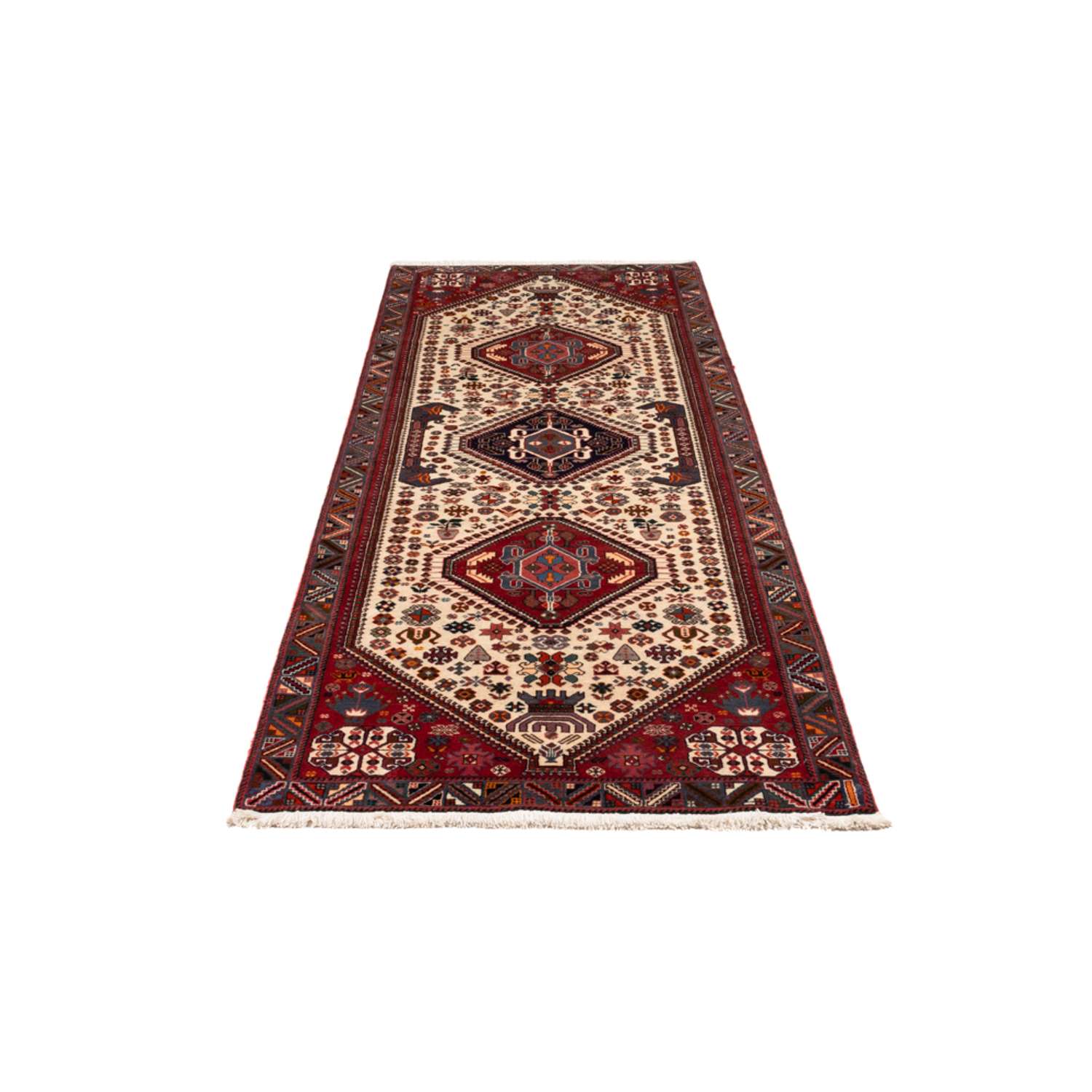 Runner Perser Rug - Nomadic - 257 x 85 cm - cream