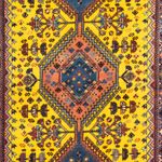 Runner Perser Rug - Nomadic - 287 x 80 cm - yellow