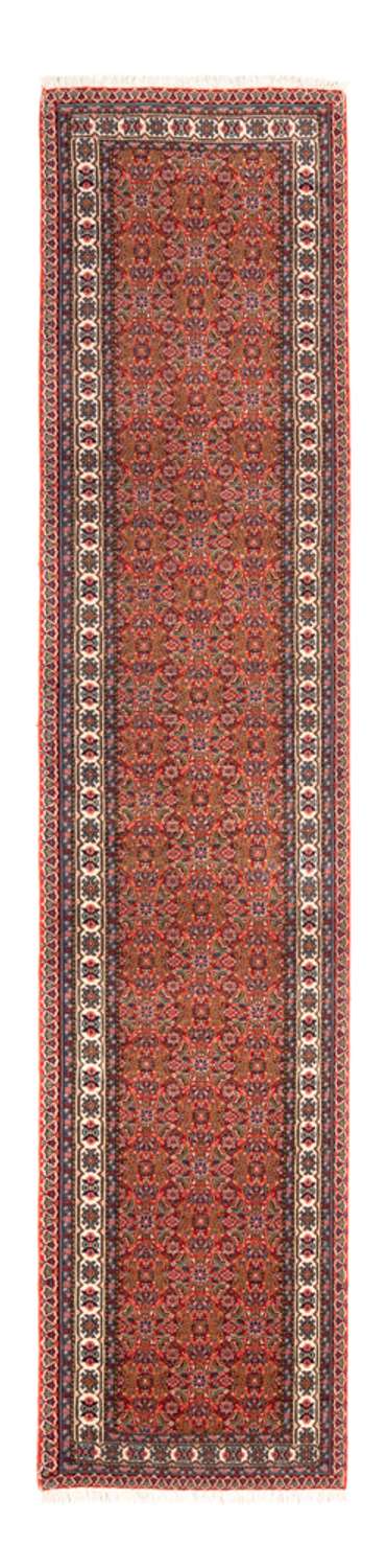 Runner Perser Rug - Tabriz - 330 x 70 cm - red