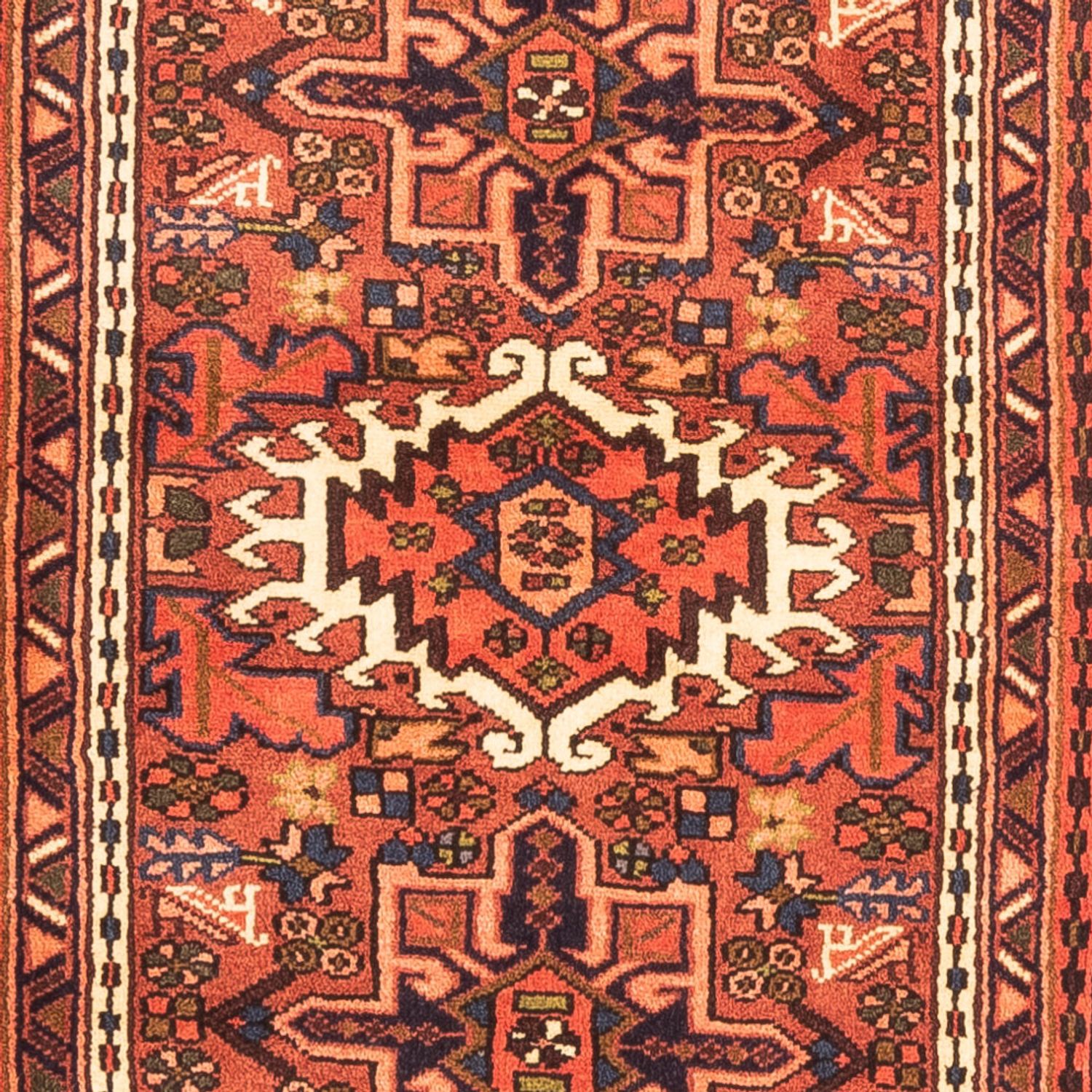 Runner Perser Rug - Nomadic - 206 x 68 cm - red