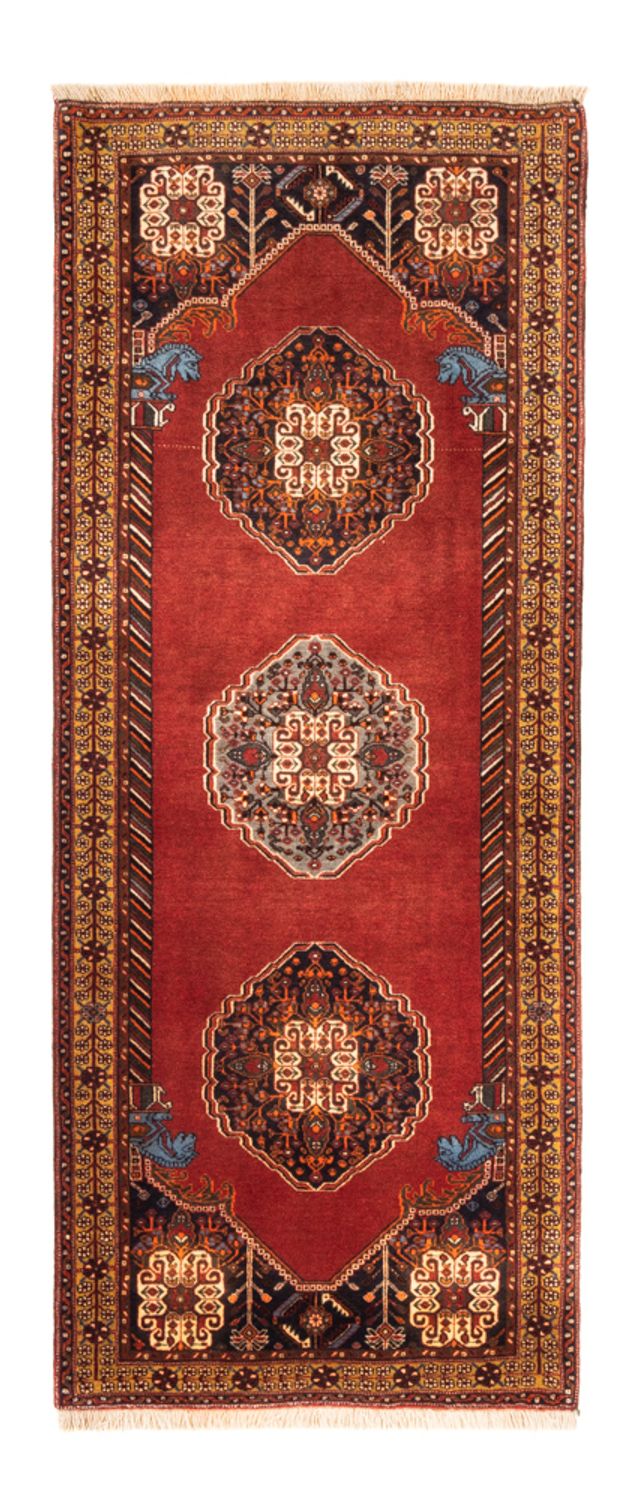 Runner Perser Rug - Nomadic - 207 x 84 cm - red