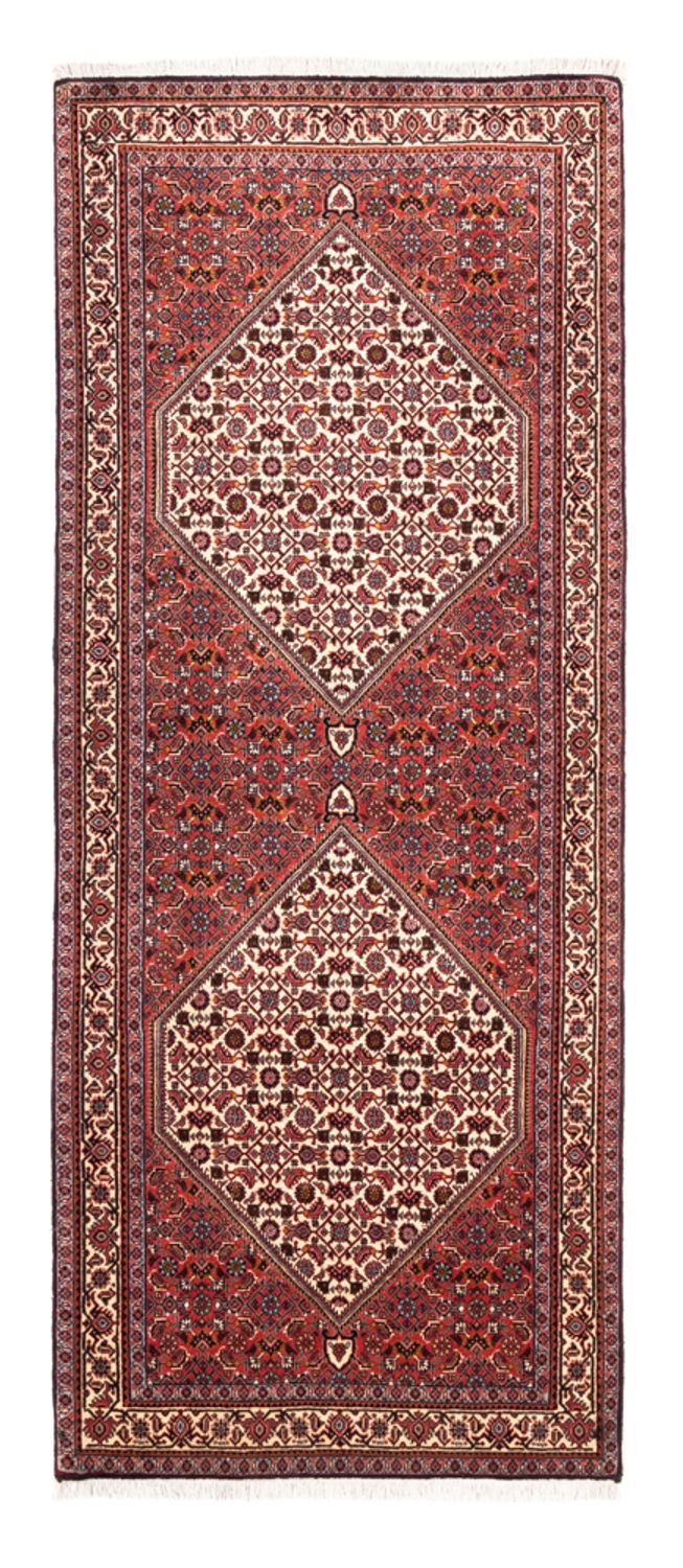 Runner Perser Rug - Bidjar - 205 x 81 cm - red