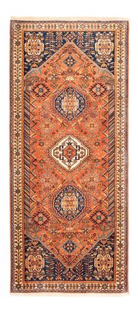 Runner Gabbeh Rug - Kashkuli Perser - 195 x 84 cm - red